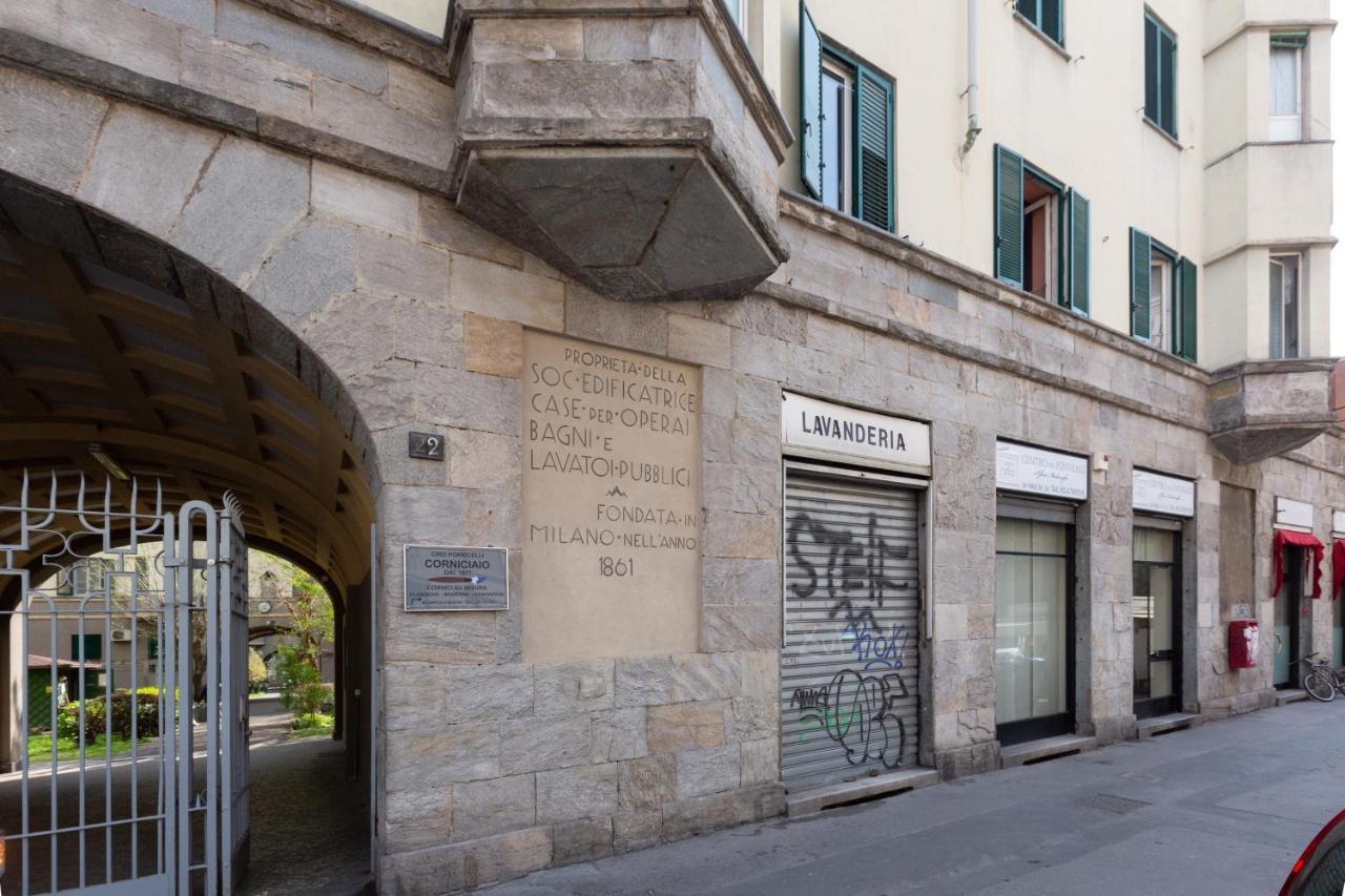 Ferienwohnung Zara Bright Flat Mailand Exterior foto